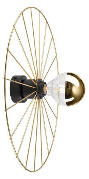 Nástěnné svítidlo MONTANA 1xE27/15W/230V pr. 45 cm zlatá