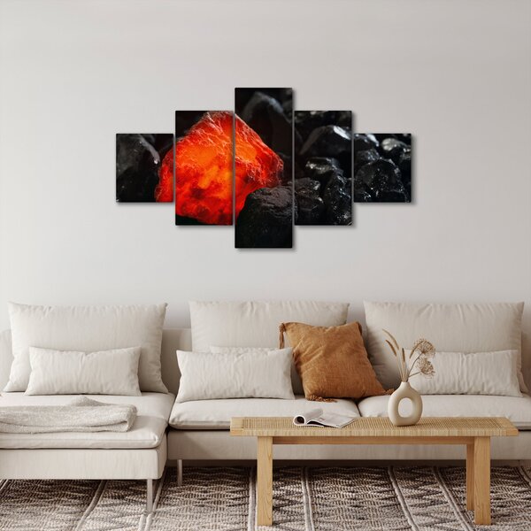 Obraz - Žhnoucí nerost (125x70 cm)