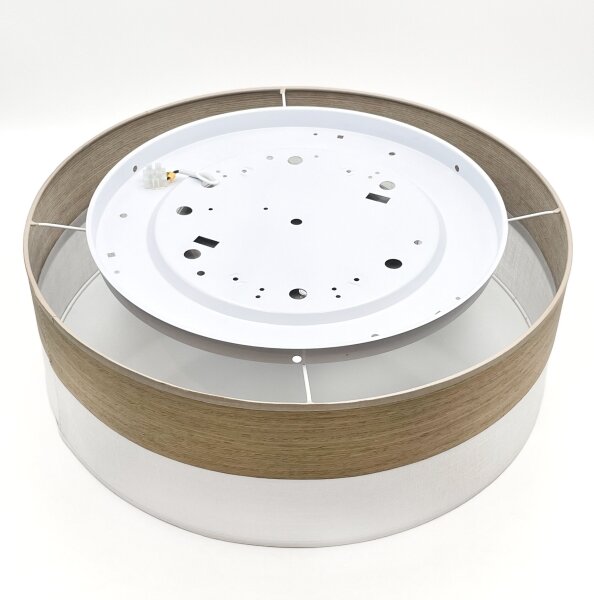 LED Stropní svítidlo SIRJA WOOD LED/36W/230V pr. 45 cm bílá/dub