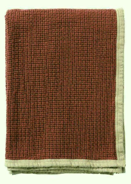 Klippan Bavlněná deka Decor rust 125x170