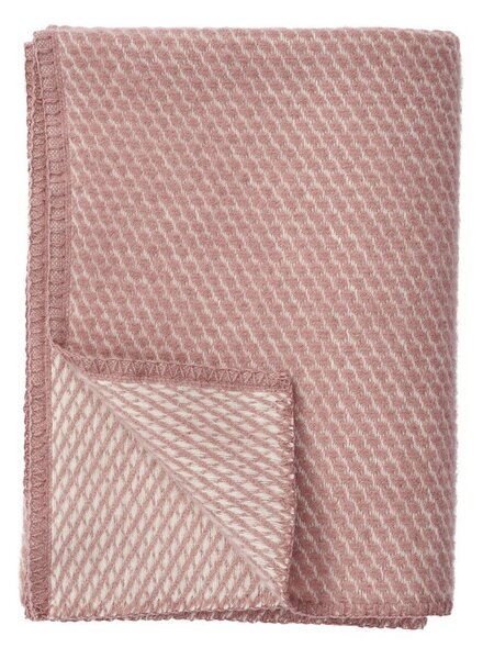 Klippan Vlněný dětský pléd Velvet rose 90x130