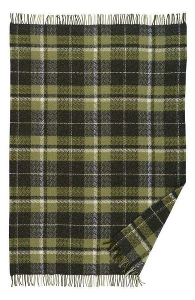 Klippan Vlněný pléd Snuggle green 130x200