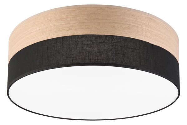 LED Stropní svítidlo SIRJA WOOD LED/36W/230V pr. 45 cm černá/dub