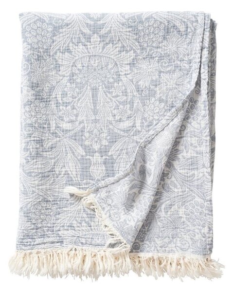 Klippan Bavlněná deka Sunflower denim 140x200