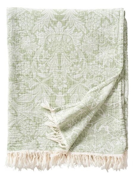 Klippan Bavlněná deka Sunflower green 140x200