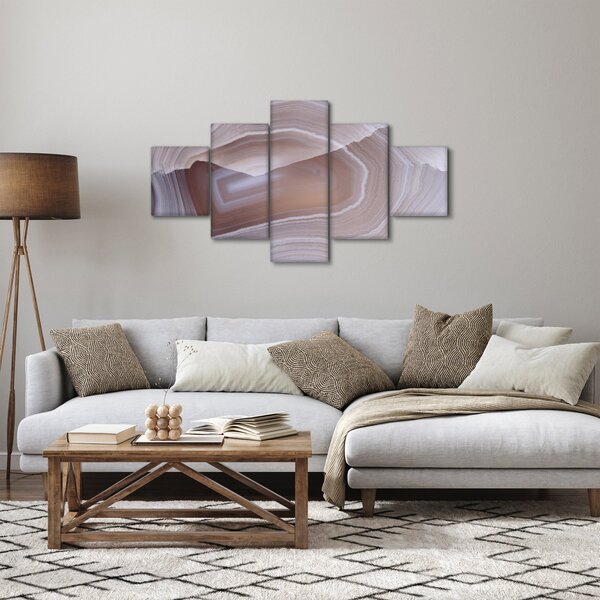 Obraz - Mramorový achát (125x70 cm)