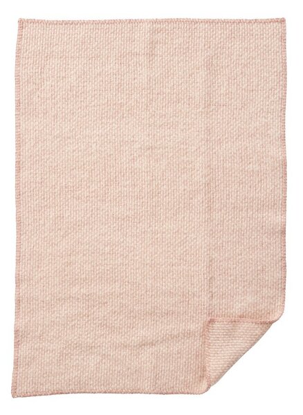 Klippan Vlněný dětský pléd Domino baby pink 65x90