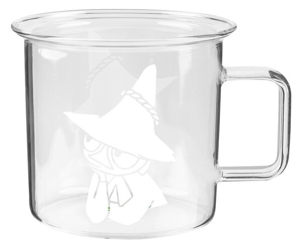 Muurla Skleněný hrnek Snufkin clear 350ml