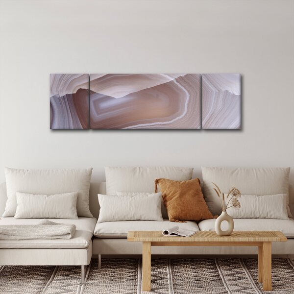Obraz - Mramorový achát (170x50 cm)