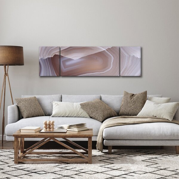 Obraz - Mramorový achát (170x50 cm)