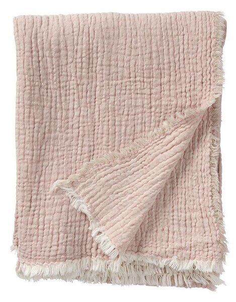 Klippan Bavlněná deka DUO pink 130x170