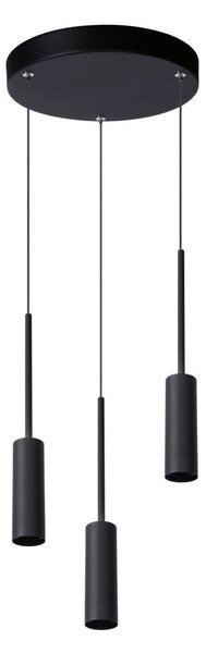 LUCIDE 24401/21/30 TUBULE Závěsné svítidlo LED 3x7W černá