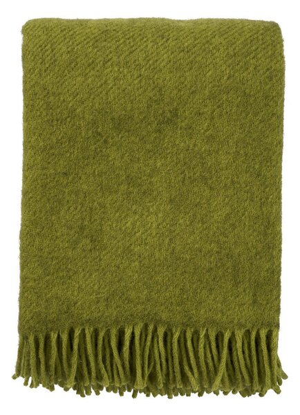 Klippan Vlněný pléd Gotland green 130x200