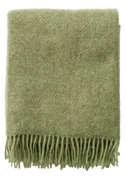 Klippan Vlněný pléd Gotland pear green 130x200
