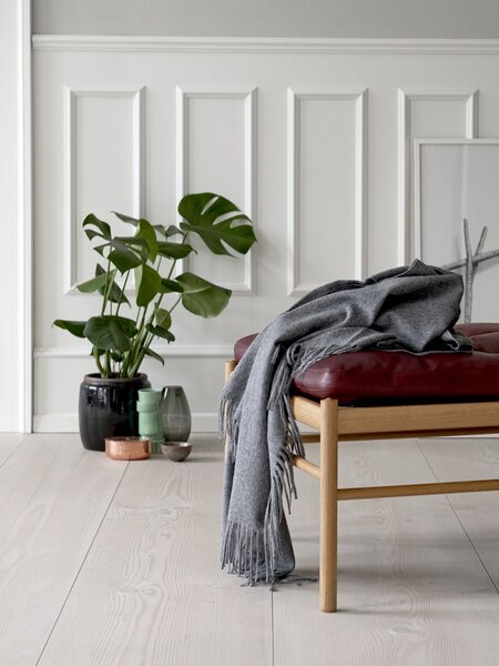 Elvang Stylový alpaka pléd Classic grey 130x200
