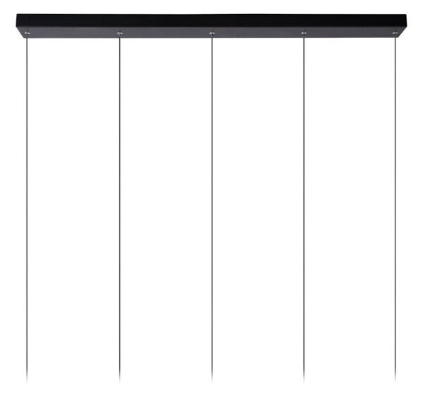LUCIDE 24401/35/30 TUBULE Závěsné svítidlo LED 5x7W černá