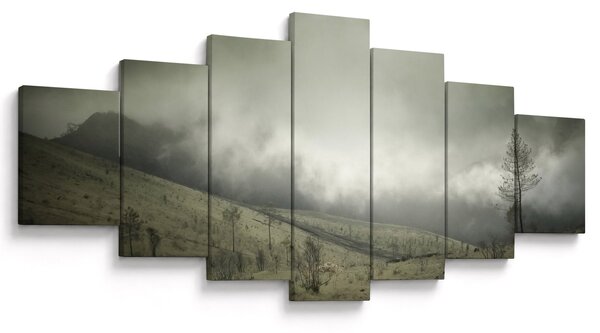 Obraz krajiny před bouři (210x100 cm)