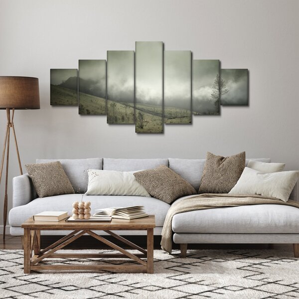 Obraz krajiny před bouři (210x100 cm)