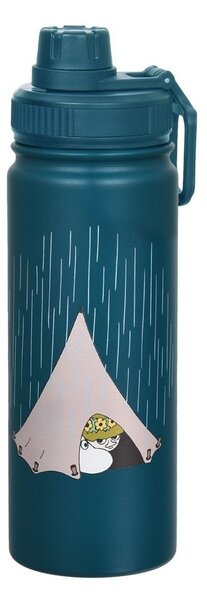 NordicBuddies Termo láhev NB Moomin Adventure modrozelená 0,55L