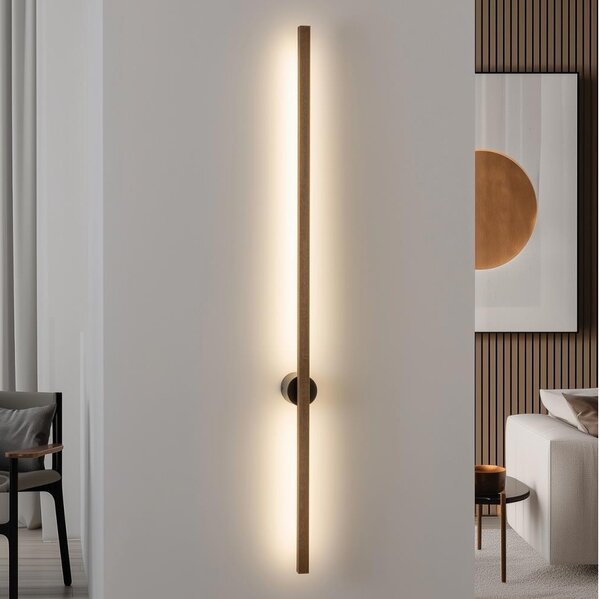 Brilagi - LED Nástěnné svítidlo WOODY LINE LED/12W/230V 120 cm dub ořech