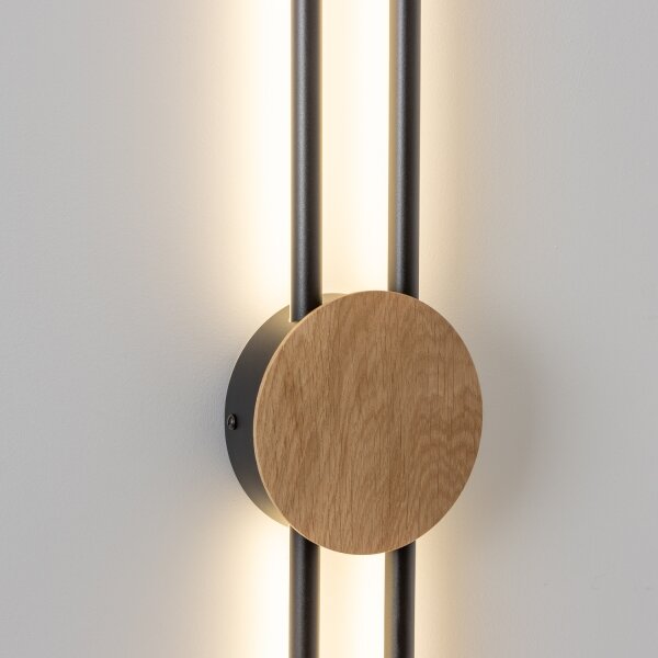 Brilagi - LED Nástěnné svítidlo WOODY COLLINE LED/15W/230V 80 cm dub
