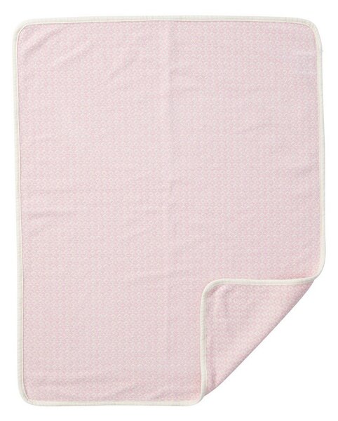 Klippan Dětská deka chenille Rumba baby pink 70x90