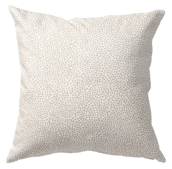 Klippan Povlak na polštář Dots beige 45x45