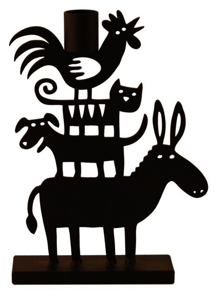 Bengt & Lotta Malý svícen Donkey Pyramid