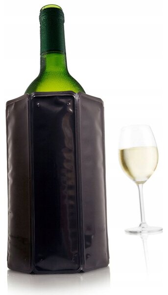 Aktivní chladič na láhve vína Vacu Vin black