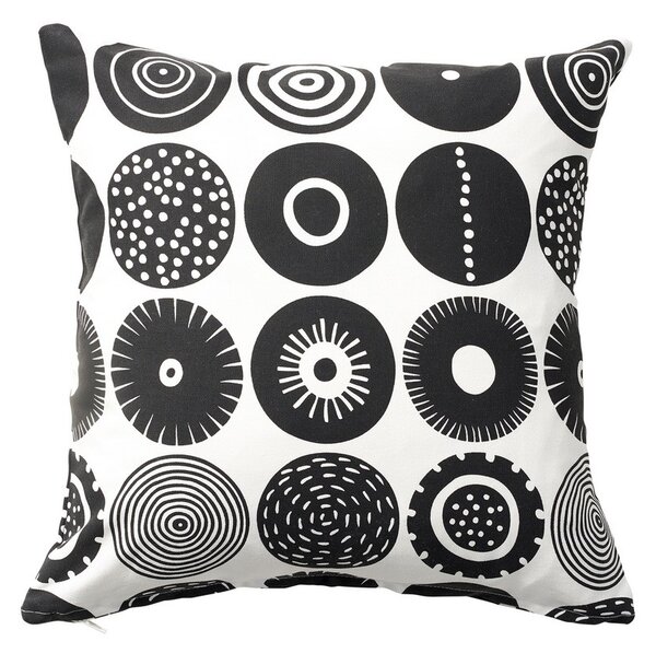 Klippan Povlak na polštář Candy black 45x45