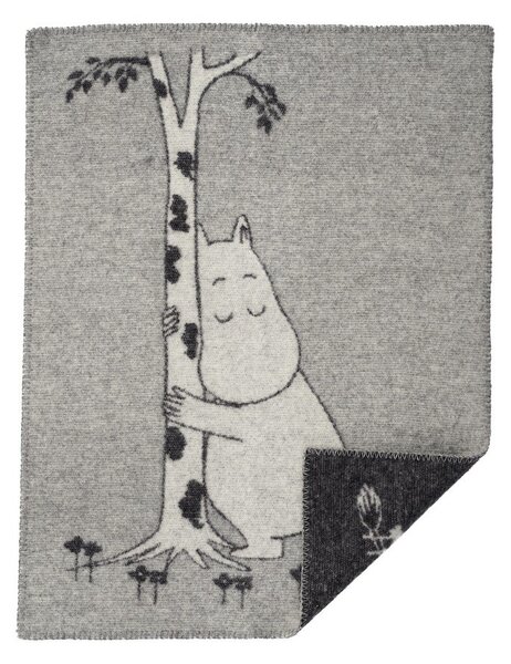 Klippan Vlněná dětská deka Moomin Tree Hug 65x90