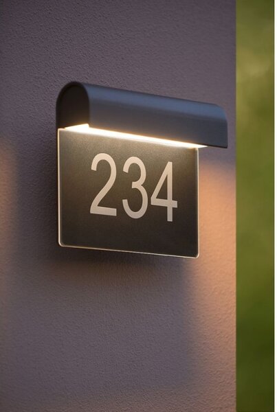 LUCIDE 27881/06/30 THESI LED nástěnné svítidlo 6W=220lm 3000K IP54