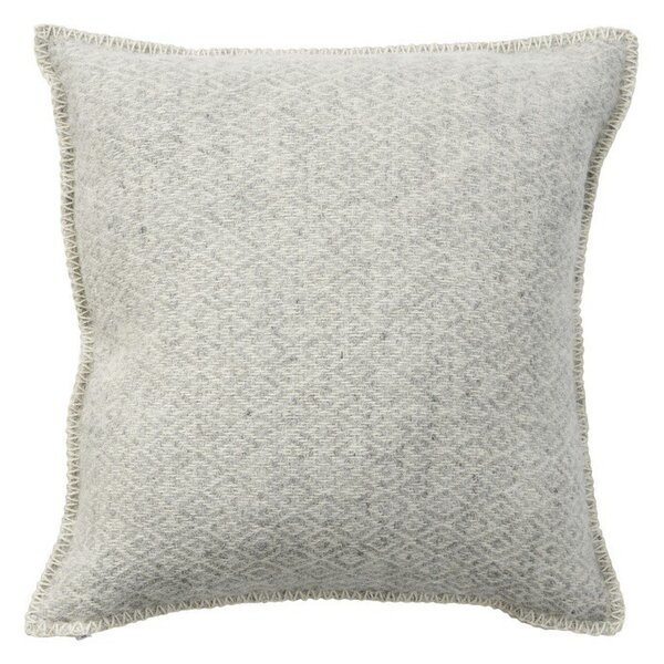 Klippan Vlněný povlak na polštář Stella light grey 45x45