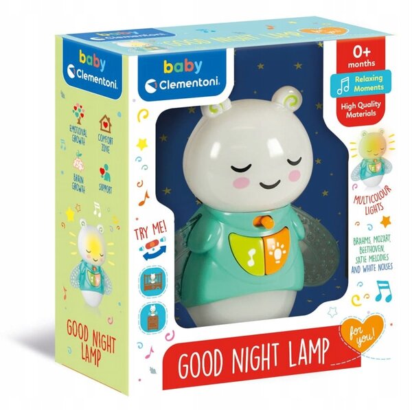 Noční lampa Clementoni, vícebarevná