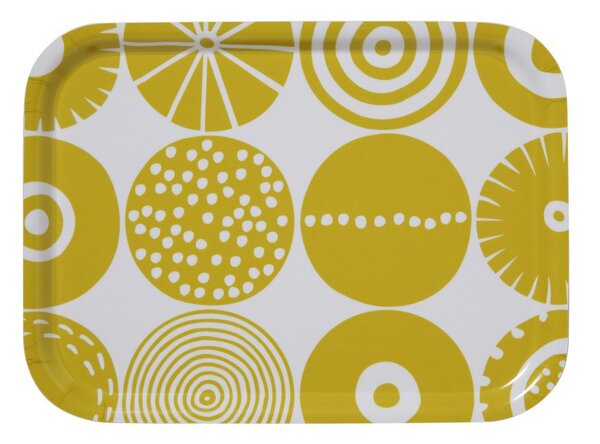 Klippan Malý servírovací tác Candy Yellow 27x20