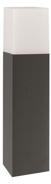 NV 71371102 Venkovní sloupkové svítidlo STICK tmavě šedý hliník bílý akryl E27 1x12W 220-240V IP54 bez žárovky - NOVA LUCE