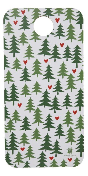 Klippan Prkénko na krájení Christmas forest 40x20