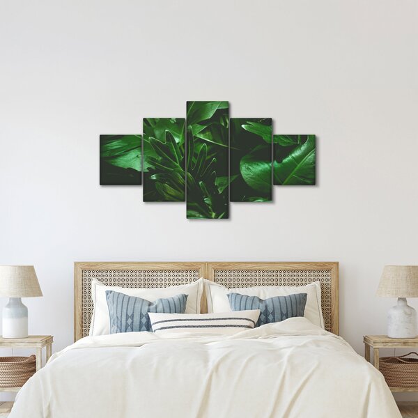 Obraz - Palmové listy (125x70 cm)
