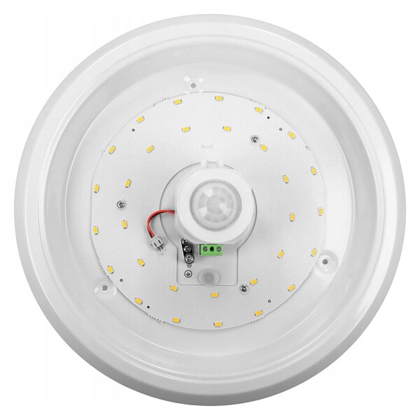 STROPNÍ SVÍTIDLO ORNO ZONDA LED BÍLÉ 12W 4000K s pohybovým senzorem LED