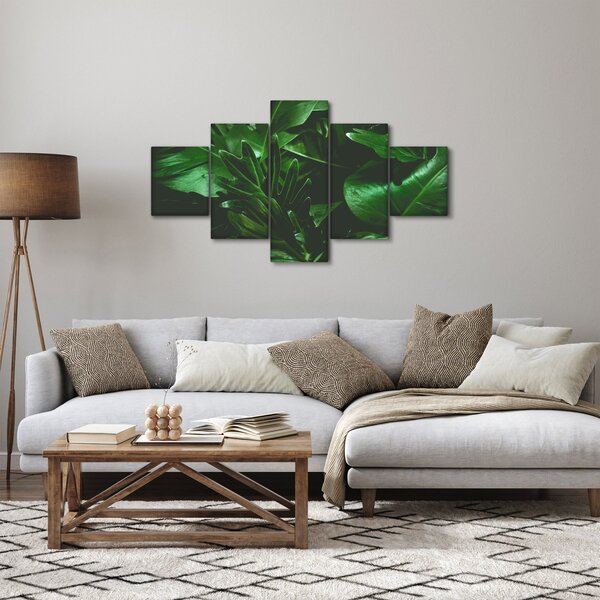 Obraz - Palmové listy (125x70 cm)