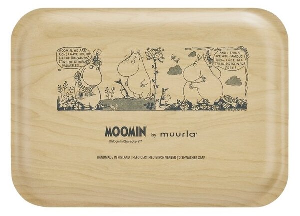 Muurla Servírovací tác Moomin The Hug 27x20