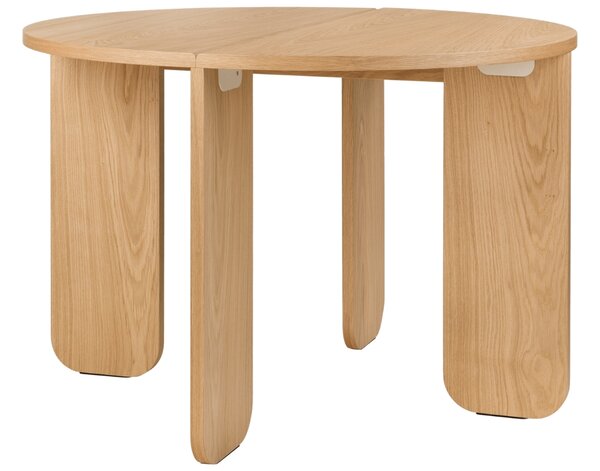 Noo.ma Dubový jídelní stůl Dany ⌀ 110 cm