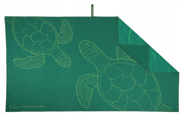 Rychleschnoucí ručník SoftFibre Lifeventure - Želva 150x90 cm