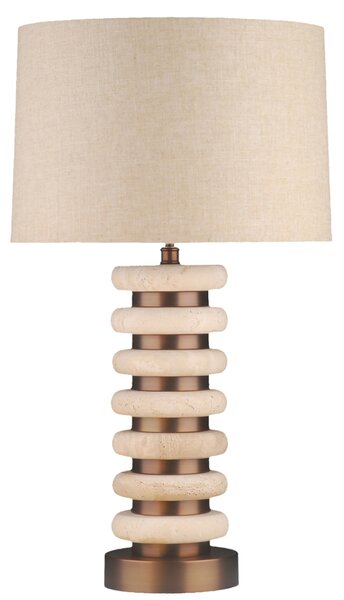 -25 % Dny MOMENTI– Richmond Béžová stolní lampa Blair 68 cm