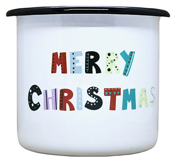 Plecháček Merry Christmas Objem: 330 ml