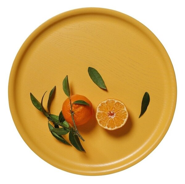 Klippan Dřevěný tác B&L Wood Citrus d35