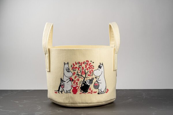 Muurla Úložný koš Moomin Berries red 17L