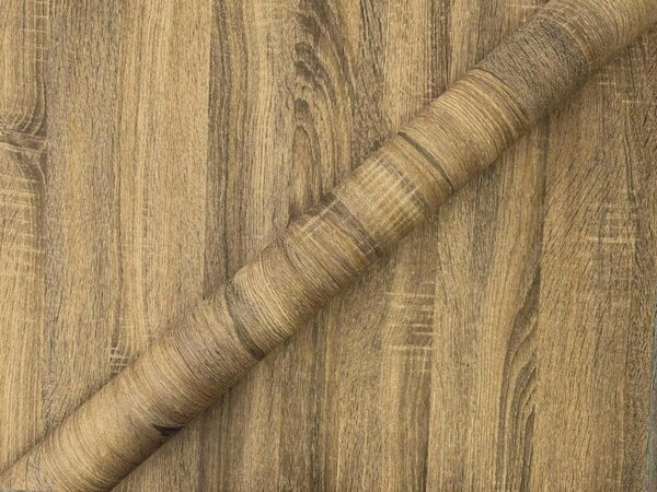 DIMEX | Samolepicí fólie na dveře 99-6345 | šíře 90 cm | DUB SONOMA