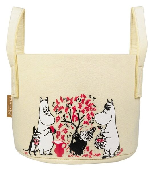 Muurla Úložný koš Moomin Berries red 17L