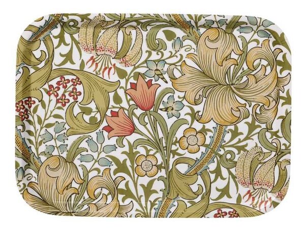 Klippan Malý servírovací tác Golden Lily multi 27x20